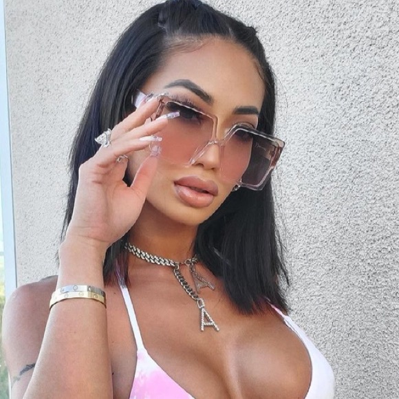 oticala Accessories - Oversized “pink” sunglasses for women